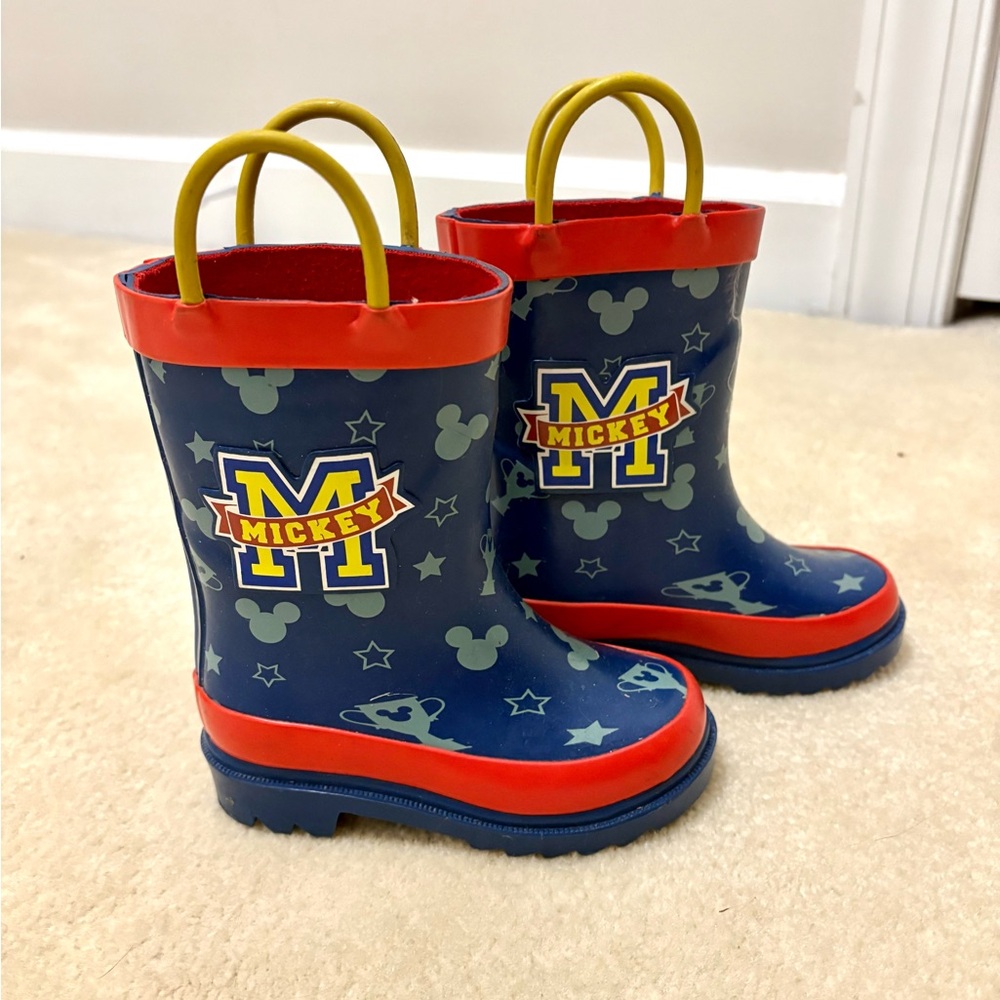 Disney Mickey Mouse Kids Rain Boots - Picture 2 of 4